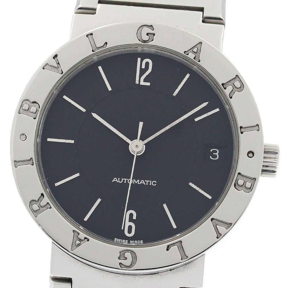 ブルガリ BVLGARI BB33SS ブルガリブルガリ デイト 自動巻き メンズ 保証書付き_940472