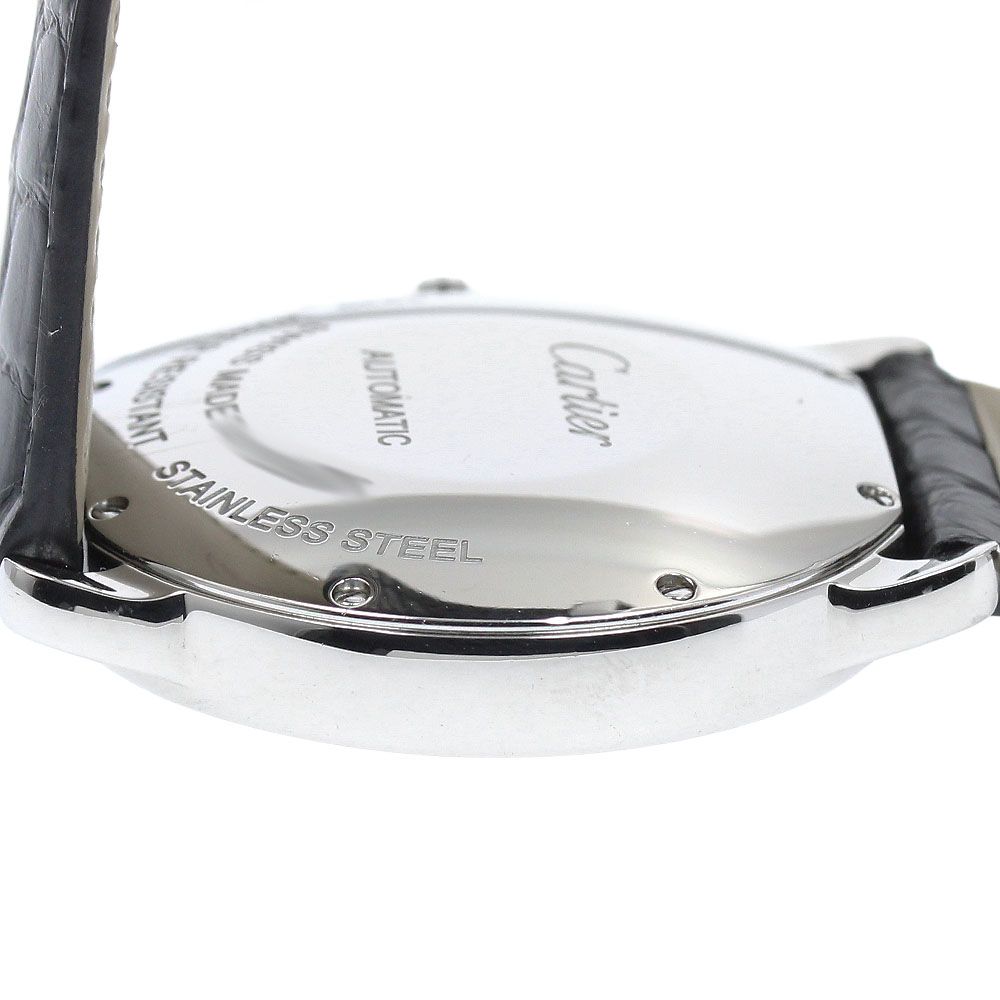  カルティエ CARTIER WSRN0013 ロンドソロ MM 自動巻き ボーイズ _849596 シンプルコーデ 自動巻き時計 腕時計(アナログ)