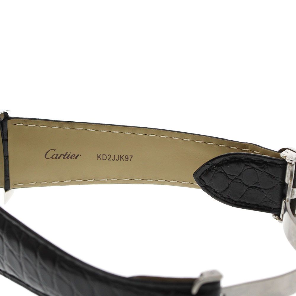  カルティエ CARTIER W6701010 ロンドソロ XL デイト 自動巻き メンズ 保証書付き_942318 ベーシック服 自動巻き時計 腕時計(アナログ)