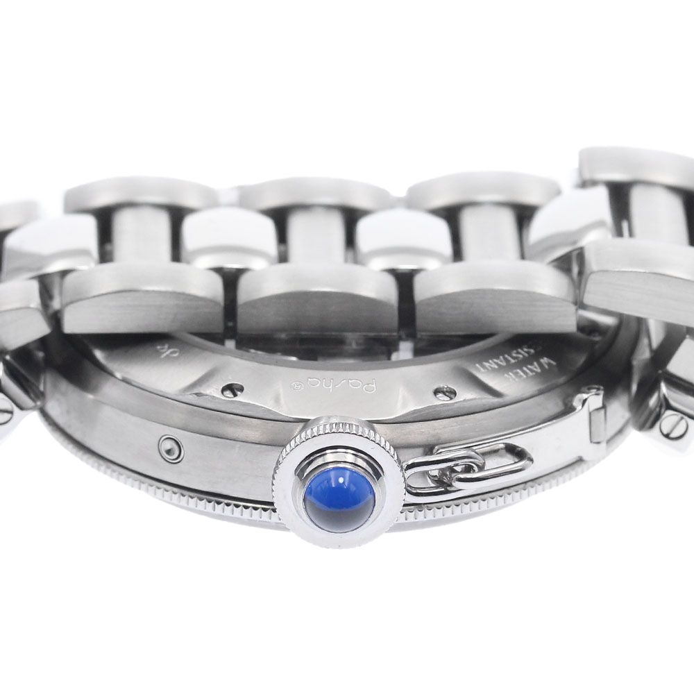  カルティエ CARTIER W31037H3 パシャ38ｍｍ GMT パワーリザーブ 自動巻き メンズ 保証書付き_936380 クルーネック 自動巻き時計 腕時計(アナログ)