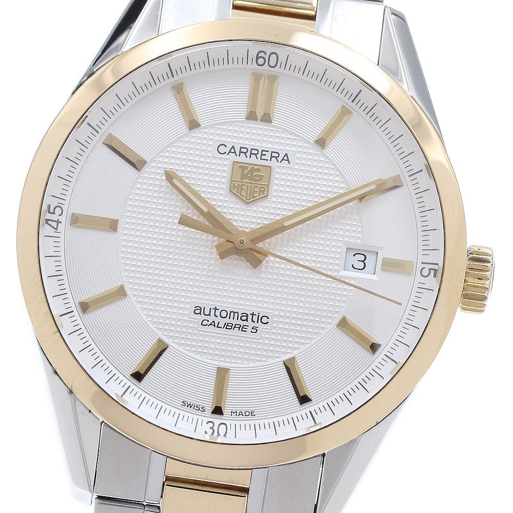 タグホイヤー TAG HEUER WV215A-2 カレラ キャリバー5 デイト 自動巻き メンズ _938969