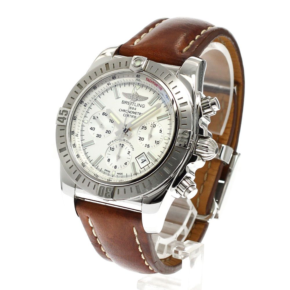  ブライトリング BREITLING AB0115 クロノマット44 スペシャルエディション デイト クロノグラフ 自動巻き メンズ 箱 保証書付き_942232 長く使える 自動巻き時計 腕時計(アナログ)