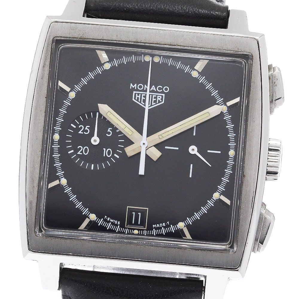 ホイヤー Heuer CS2110 モナコ 復刻モデル 5000本 クロノグラフ 自動巻き メンズ _942133