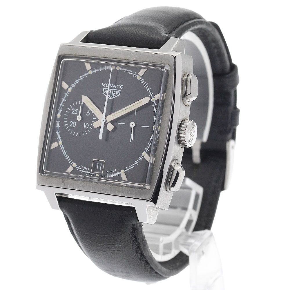  ホイヤー Heuer CS2110 モナコ 復刻モデル 5000本 クロノグラフ 自動巻き メンズ _942133 ミニマル 自動巻き時計 腕時計(アナログ)