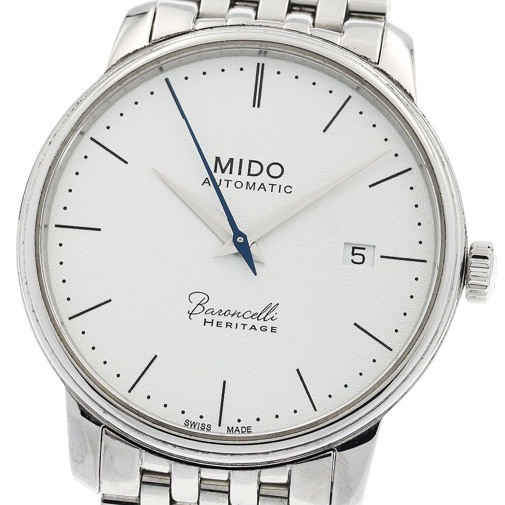 ミドー MIDO M027407A バロンチェッリ デイト 自動巻き メンズ 保証書付き_941975