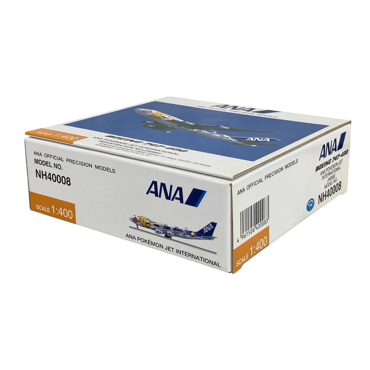 全日空商事 1/400 B747-400 ANA ポケモンジェット インターナショナル