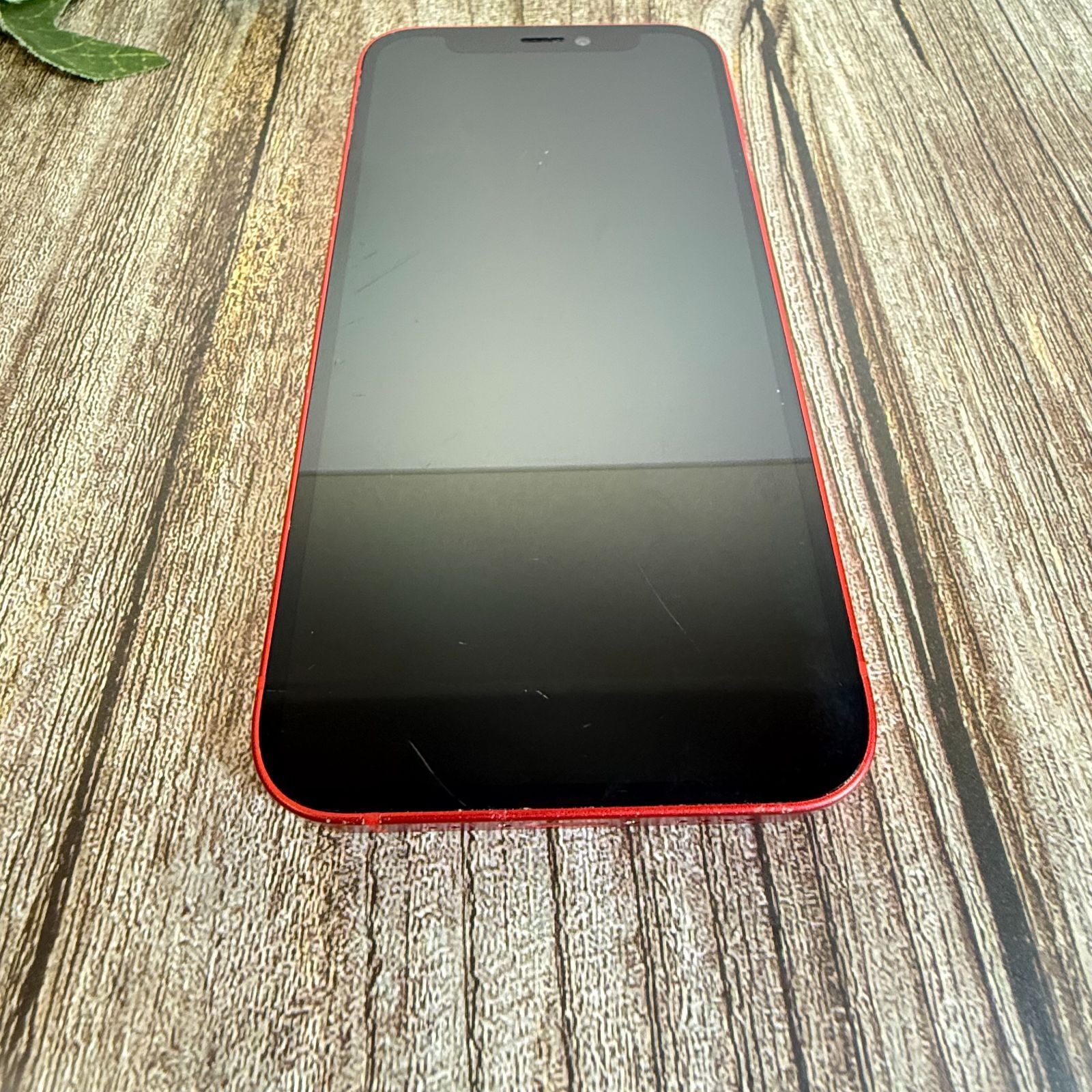 【美品】iPhone12 256GB/SIMフリー/レッド/バッテリー新品 新品バッテリー100%】iPhone 12 mini 256GB PRODUCT RED SIMフリー