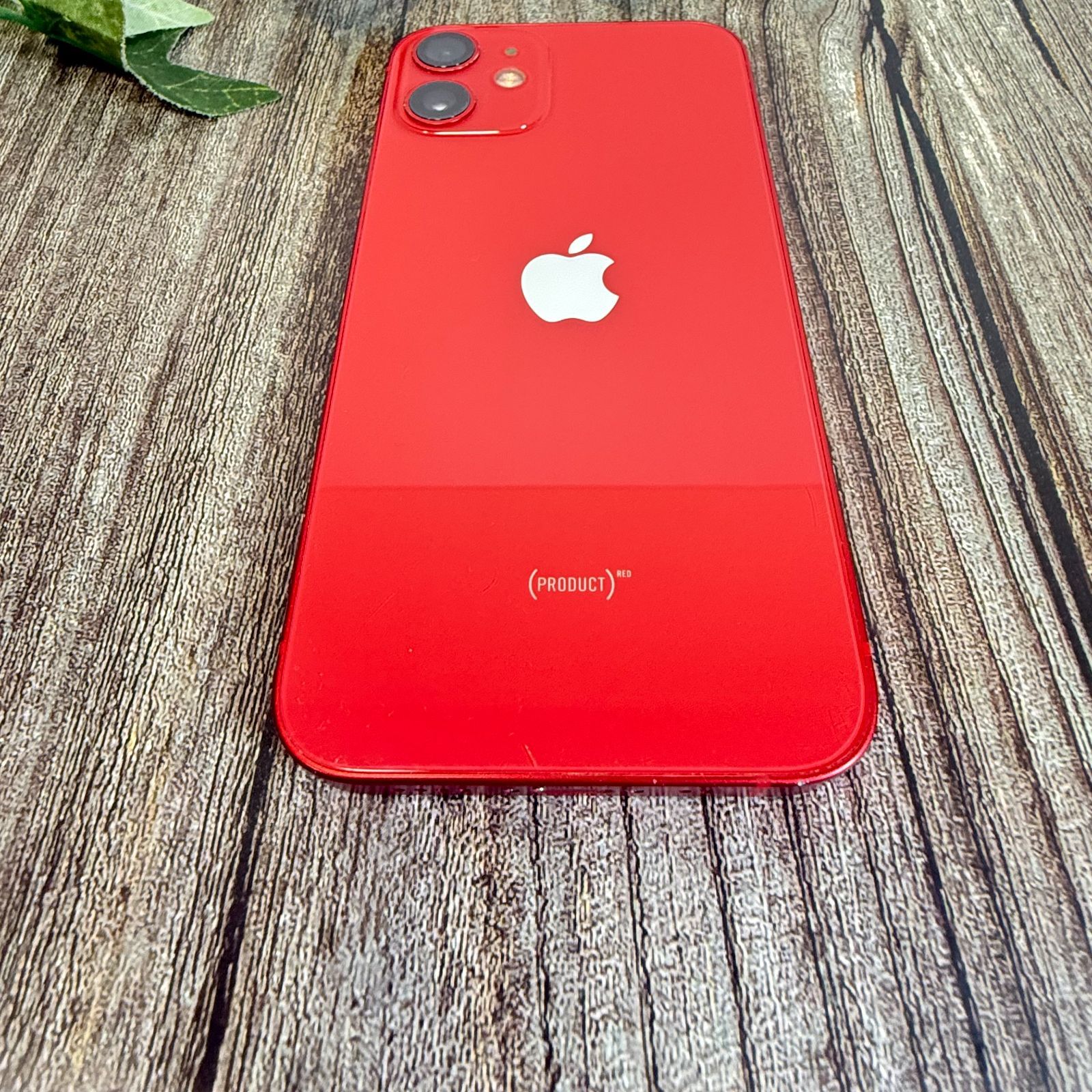 新品バッテリー100%】iPhone 12 mini 256GB PRODUCT RED SIMフリー