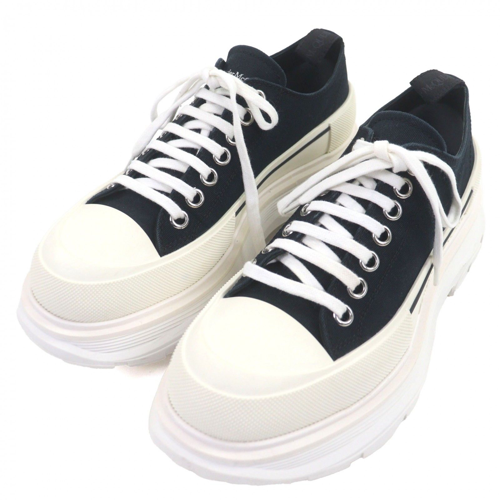 極美品▽Alexander McQueen アレキサンダーマックイーン Tread Slick 