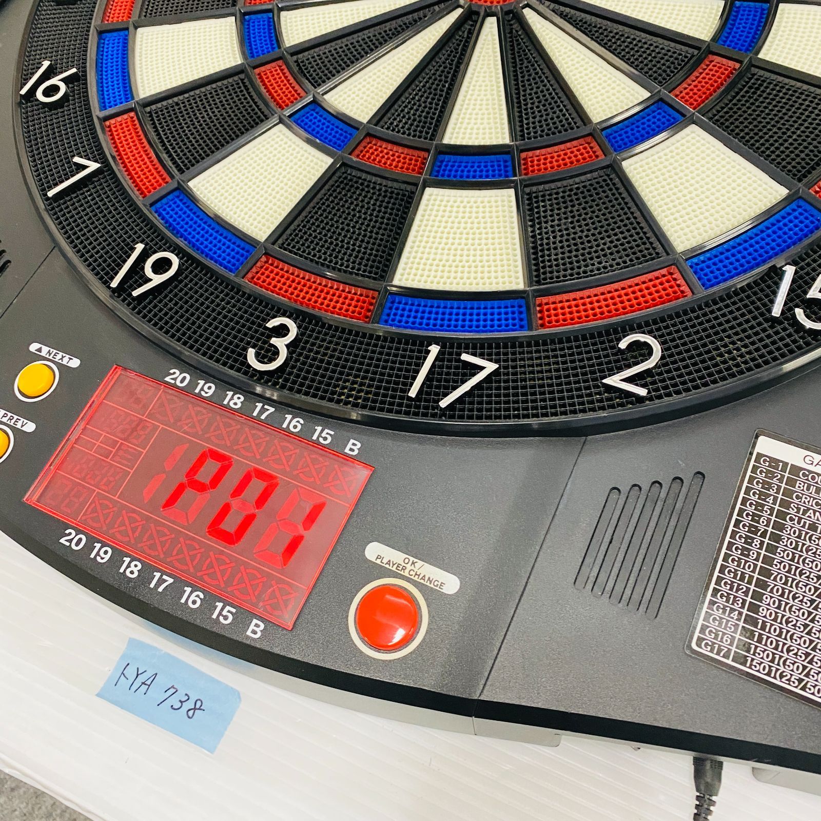 ◇トYA738【箱付き】ダーツ盤 ダーツボード DARTSLIVE-100S ダーツ
