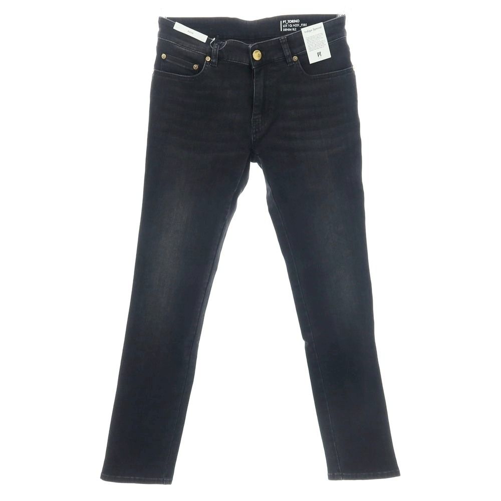 【新品】ピーティートリノ デニム PT TORINO DENIM ROCK ストレッチ コットンレーヨンポリエステル デニムパンツ ジーンズ ブラック【サイズ30】【メンズ】