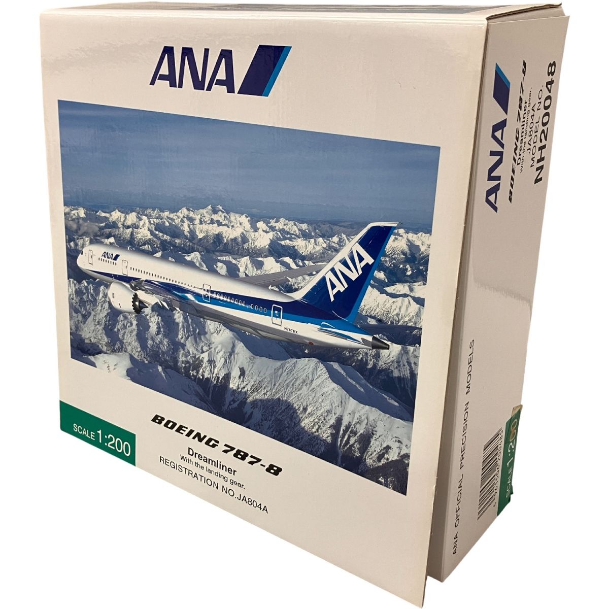 ANA BOEING 787-8 NH20048 JA804A ドリームライナー 1/200スケール