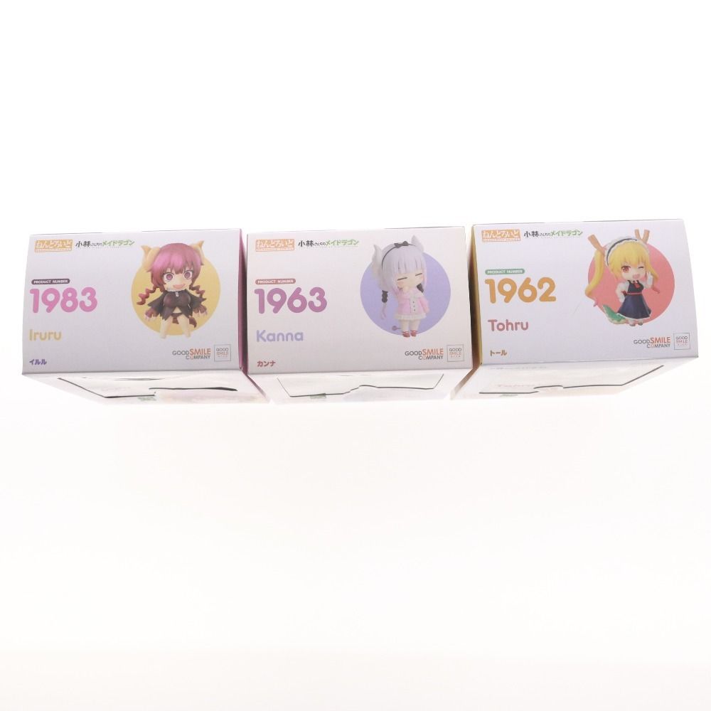 □ ねんどろいど 小林さんちのメイドラゴン 3点セット まとめ売り 