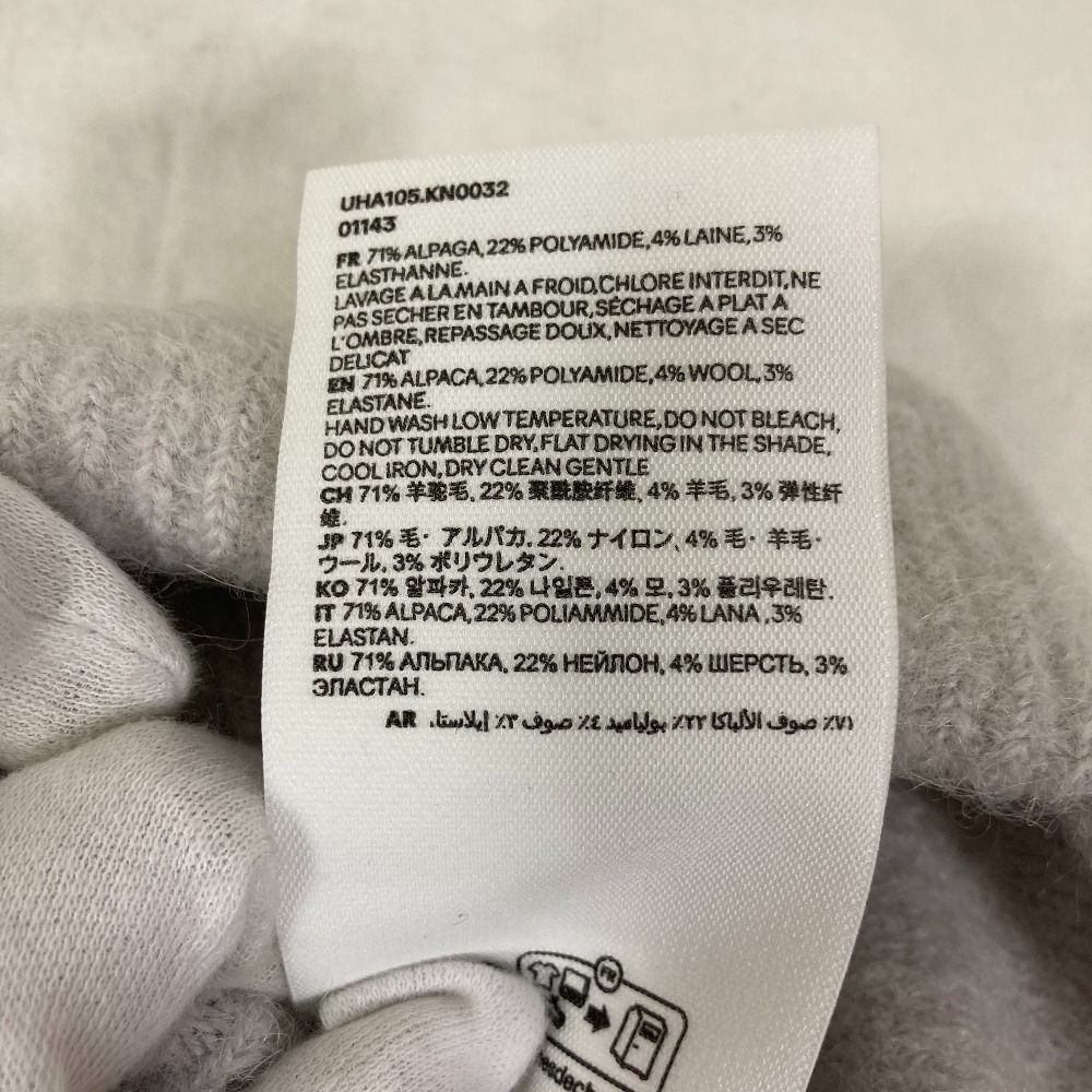 新品同様 AMI PARIS アミパリス ADC アルパカブレンド ビーニー