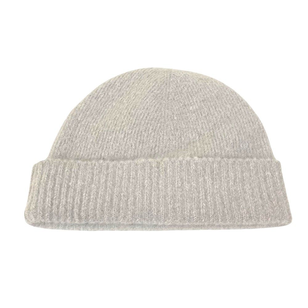 お*ゆ様 【超美品】AMIPARISアルパカブレンドニットビーニー 大人可愛い◎【AMI PARIS】ピンク アルパカクルーネックセーター (AMI