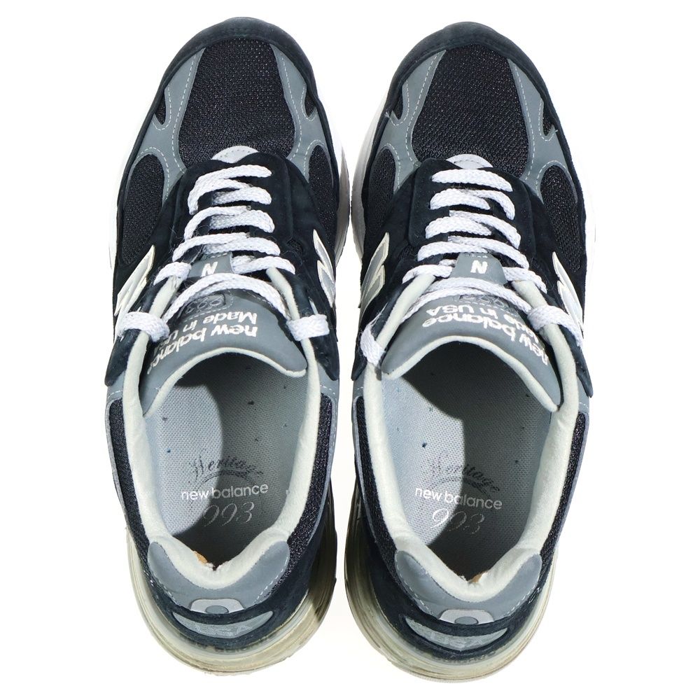 New Balance (ニューバランス) MR993BK Made in USA スエード メッシュ