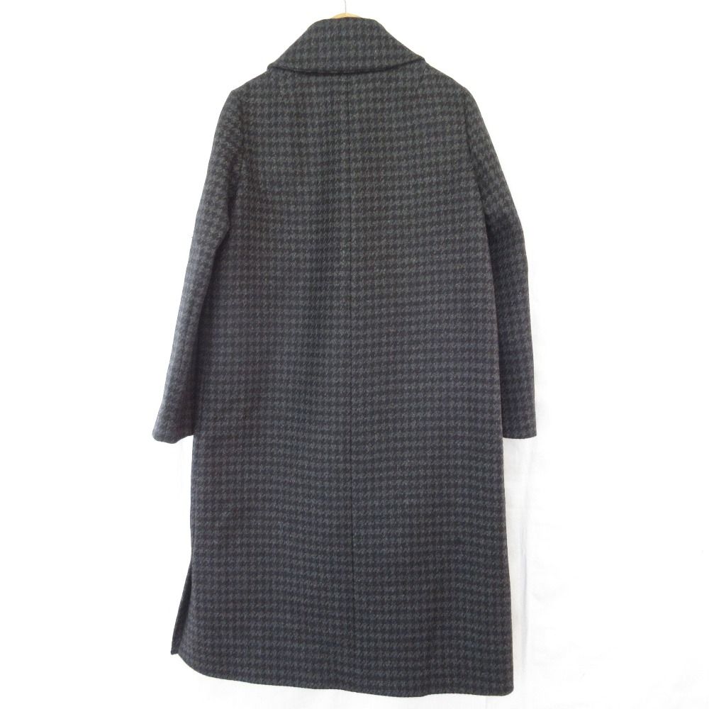 未使用 JIL SANDER ジルサンダー ハウンドトゥース ツイードロング 