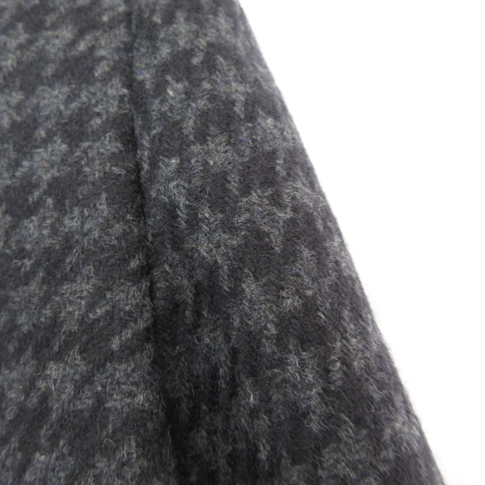 未使用 JIL SANDER ジルサンダー ハウンドトゥース ツイードロング 