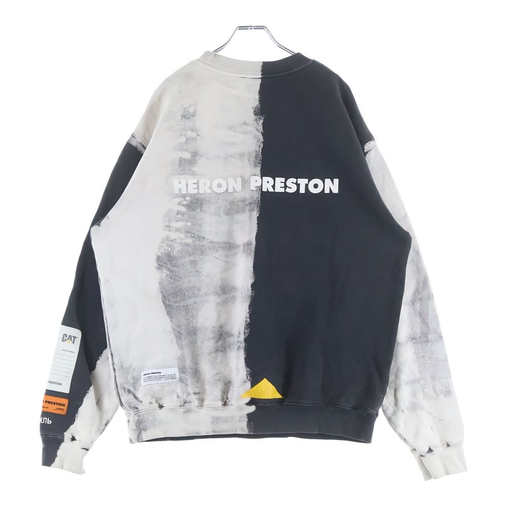 HERON PRESTON (ヘロンプレストン) ×CATERPILLAR SWEAT SHIRT バイ