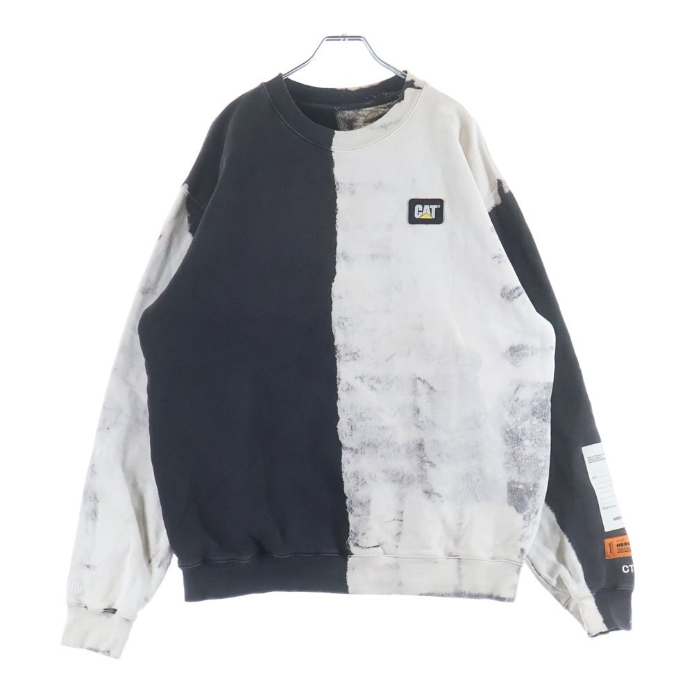 HERON PRESTON (ヘロンプレストン) ×CATERPILLAR SWEAT SHIRT バイ