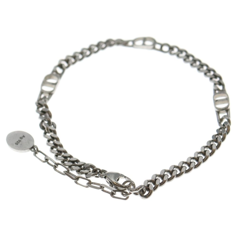 DIORブレスレット DIOR (ディオール) CD ICON チェーンリンク ブレスレット シルバー