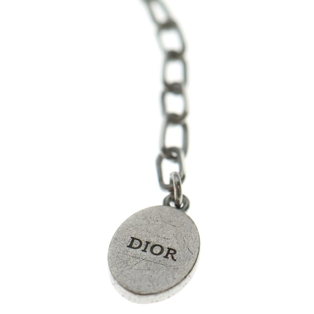 DIOR (ディオール) CD ICON チェーンリンク ブレスレット シルバー