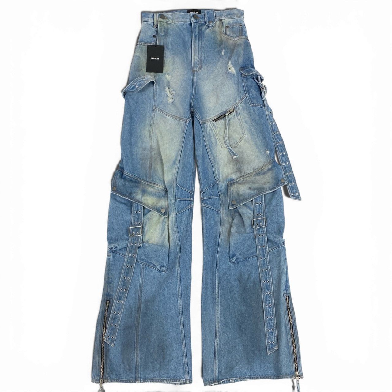 2026年最新egon EGONLAB DENIM CARGO エゴンラボ デニムカーゴパンツ 