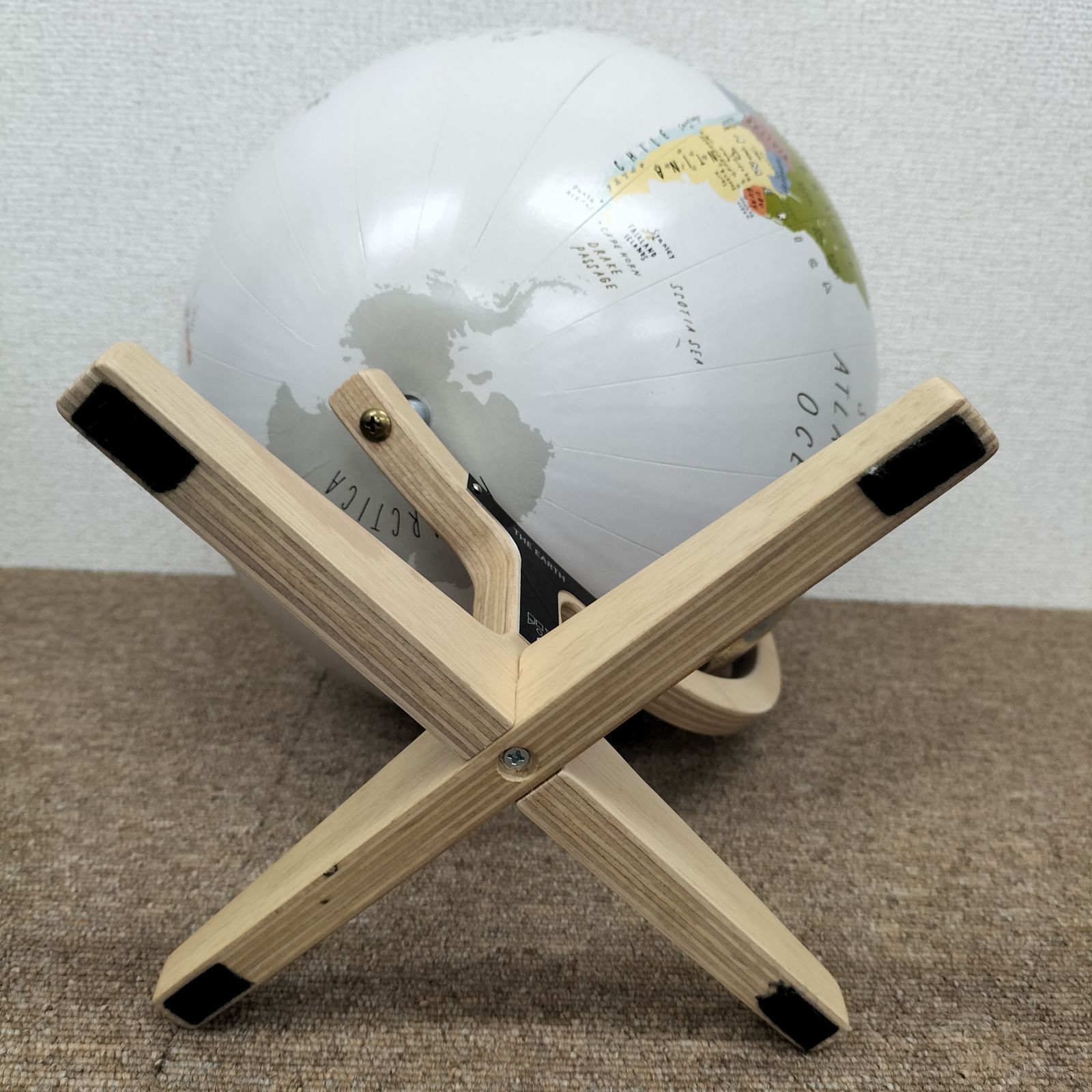  ZERO PER ZERO ゼロパーゼロ GLOBAL地球儀 モデルルーム展示品 I-2602IN5 フラワーベース 置物 インテリア小物