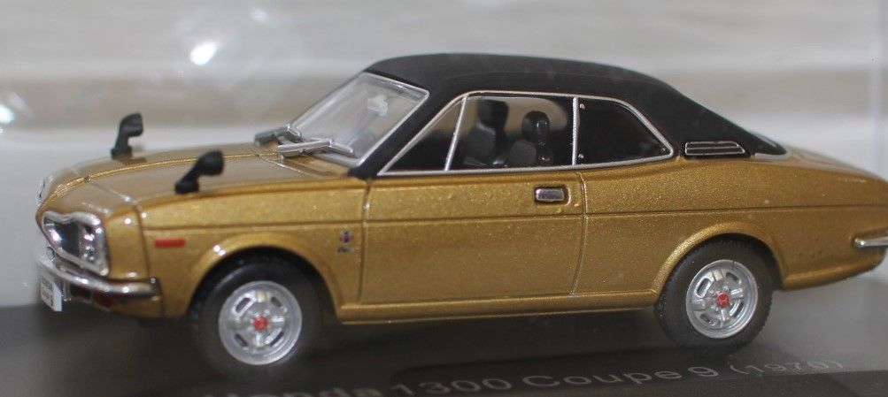USED 未開封難有 1/43 国産名車コレクション ホンダ 1300クーペ9（1970
