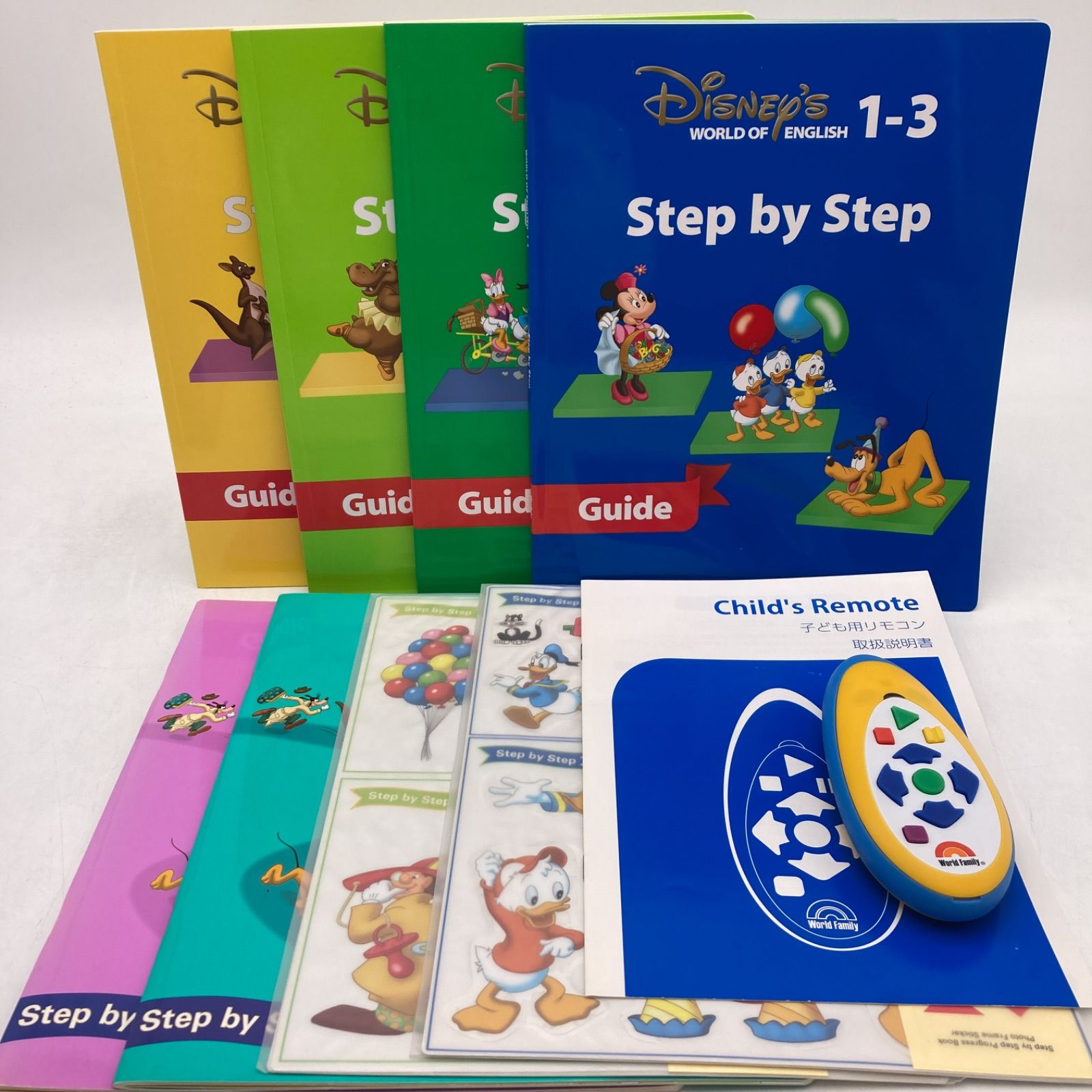 2018年 メインプログラム ストレートプレイDVD ディズニー英語システム