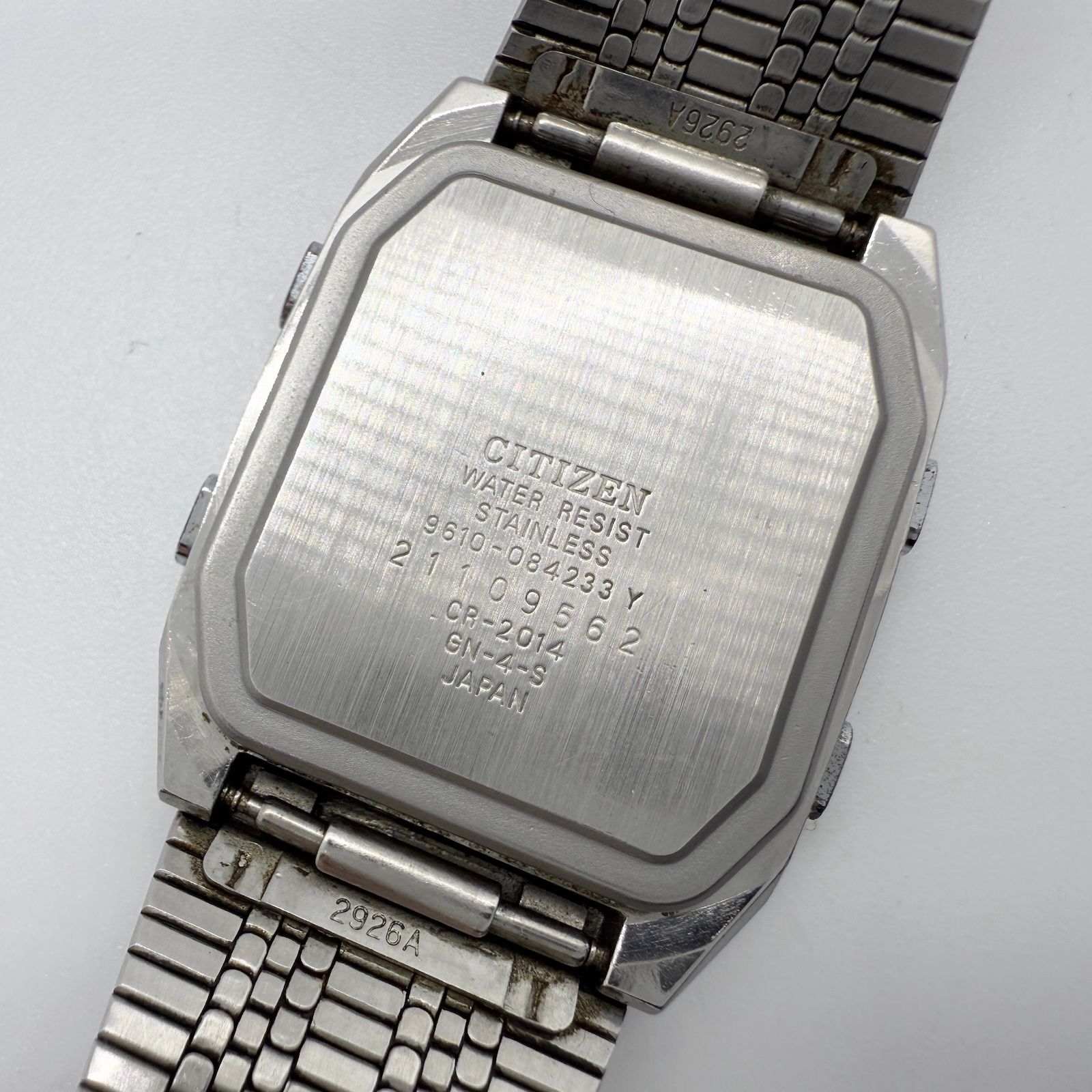 CITIZEN腕時計 CR-2014 9610-084233Y CITIZEN 9610-084233 ソーラー 