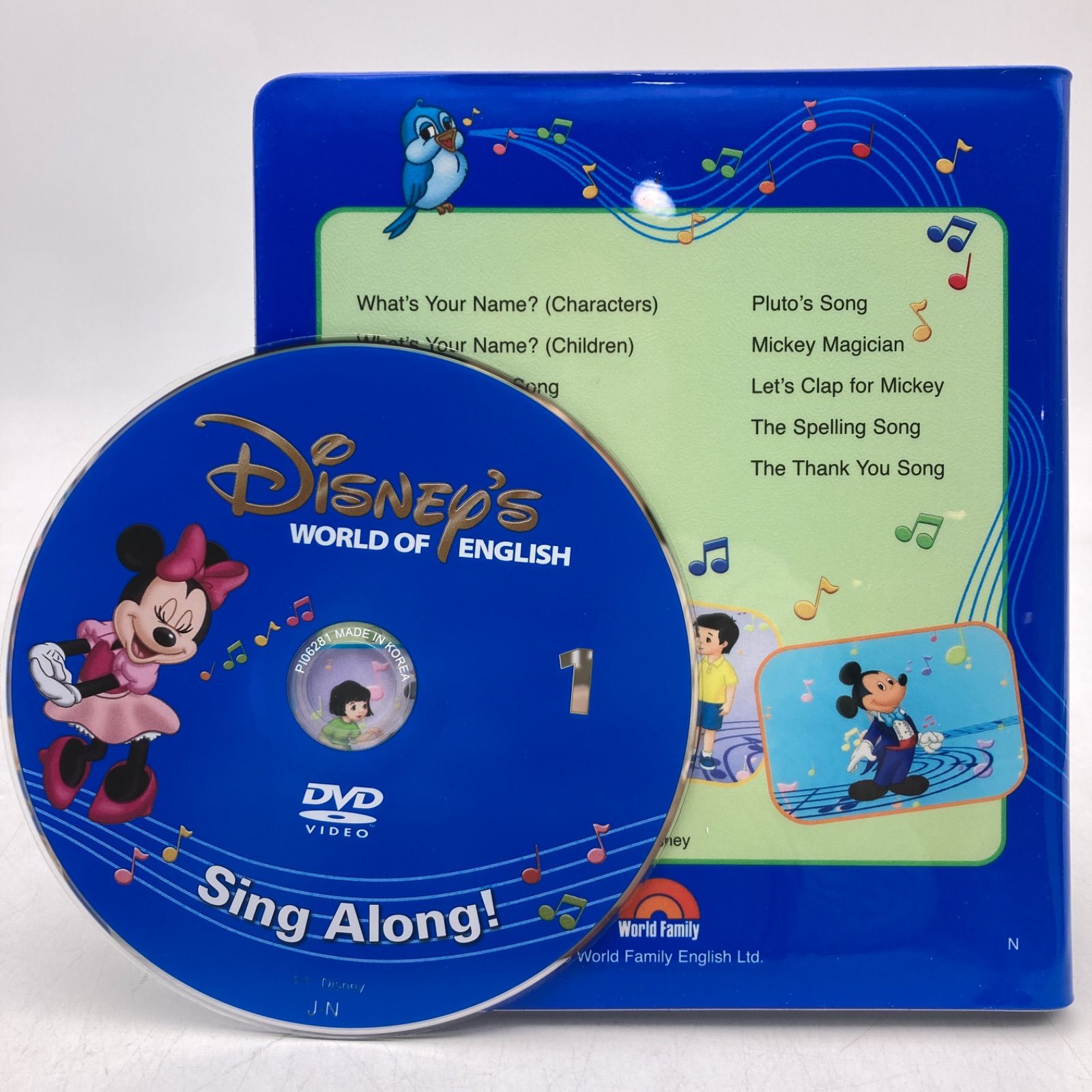 シングアロング と マジックペンセット DWE　200382 2018年 シングアロング と マジックペンセット ディズニー英語システム