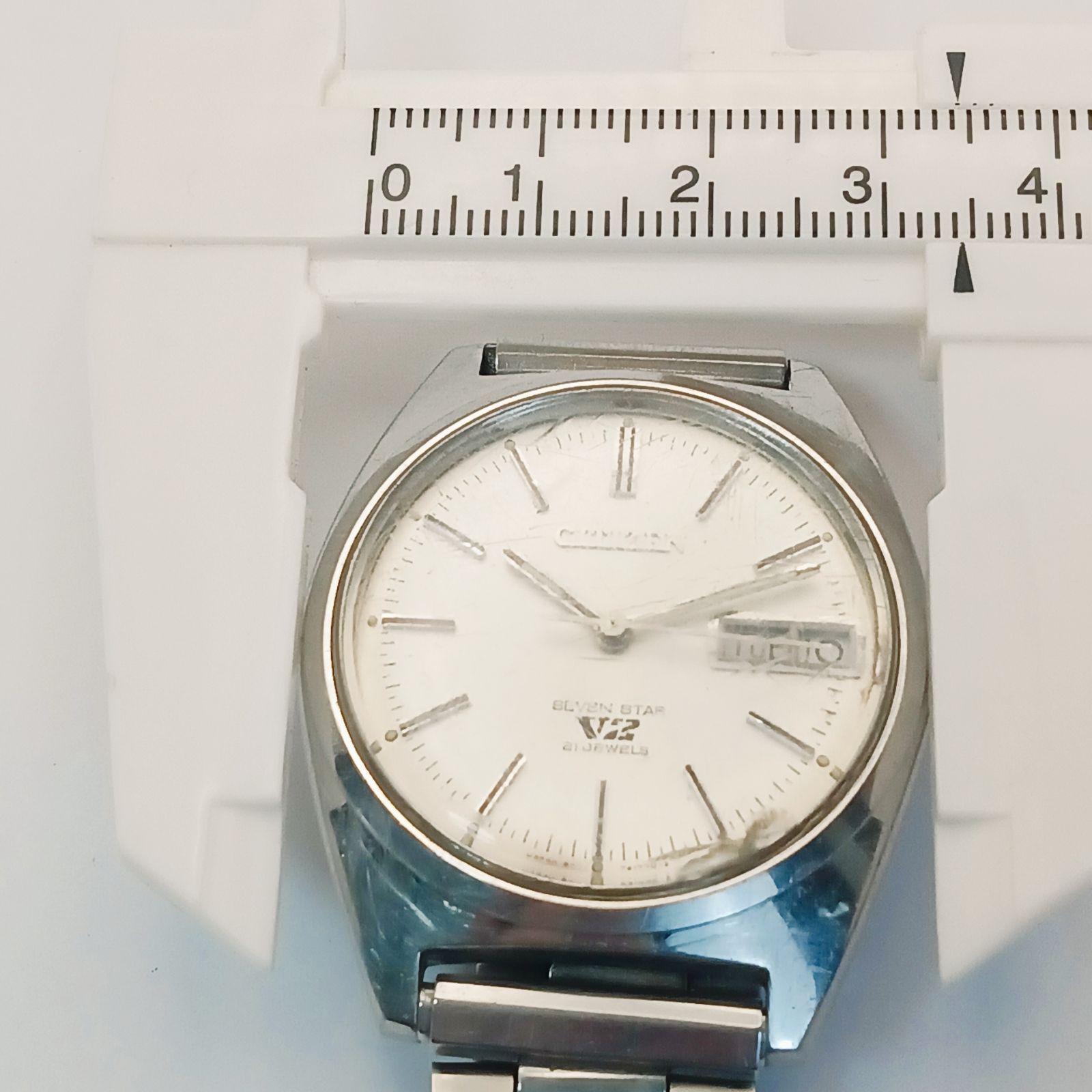 稼働 良品】0216-5 CITIZEN SEVEN STAR V2 シチズン セブンスター 4 