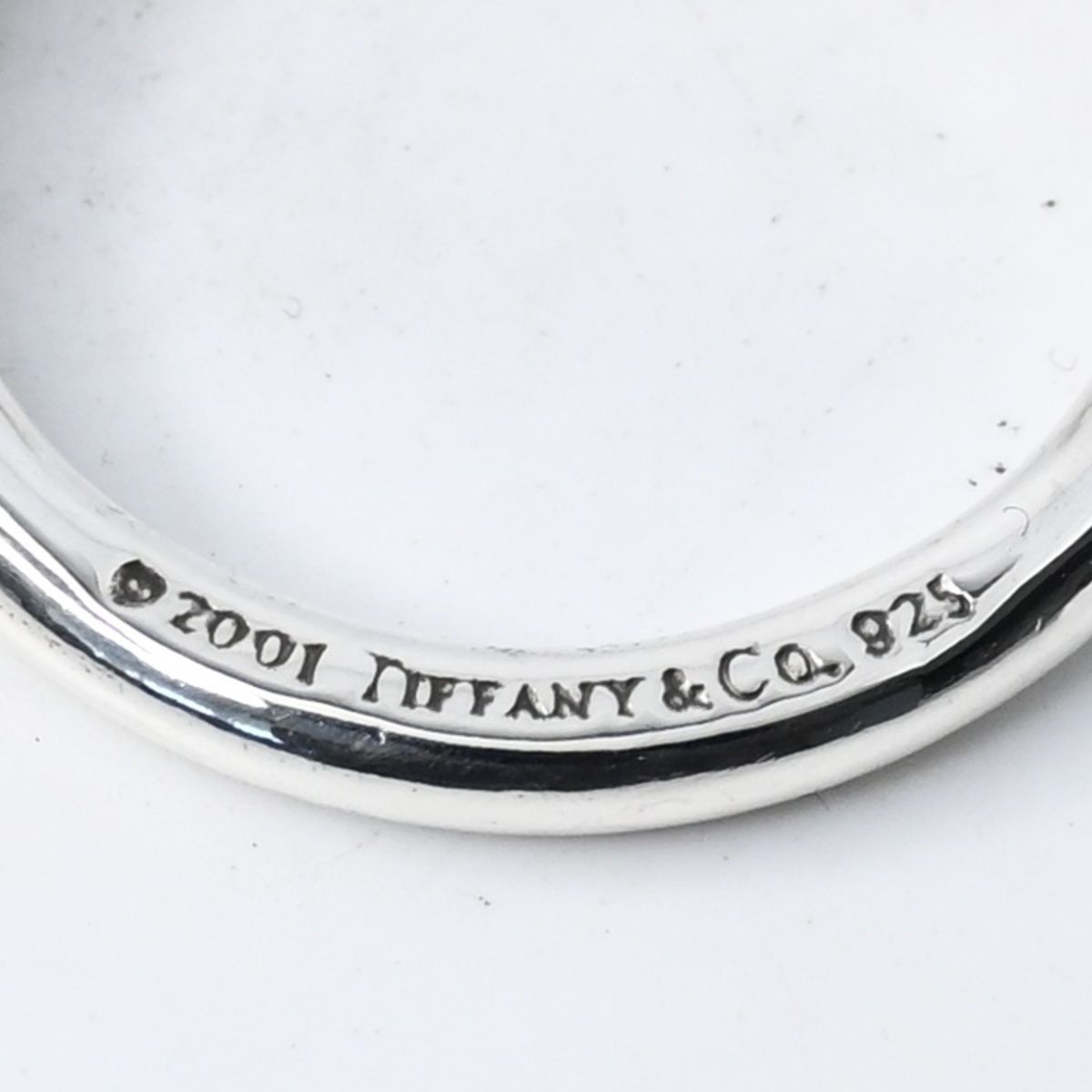 研磨済】Tiffany&Co. キーリング スターリングシルバー 925 