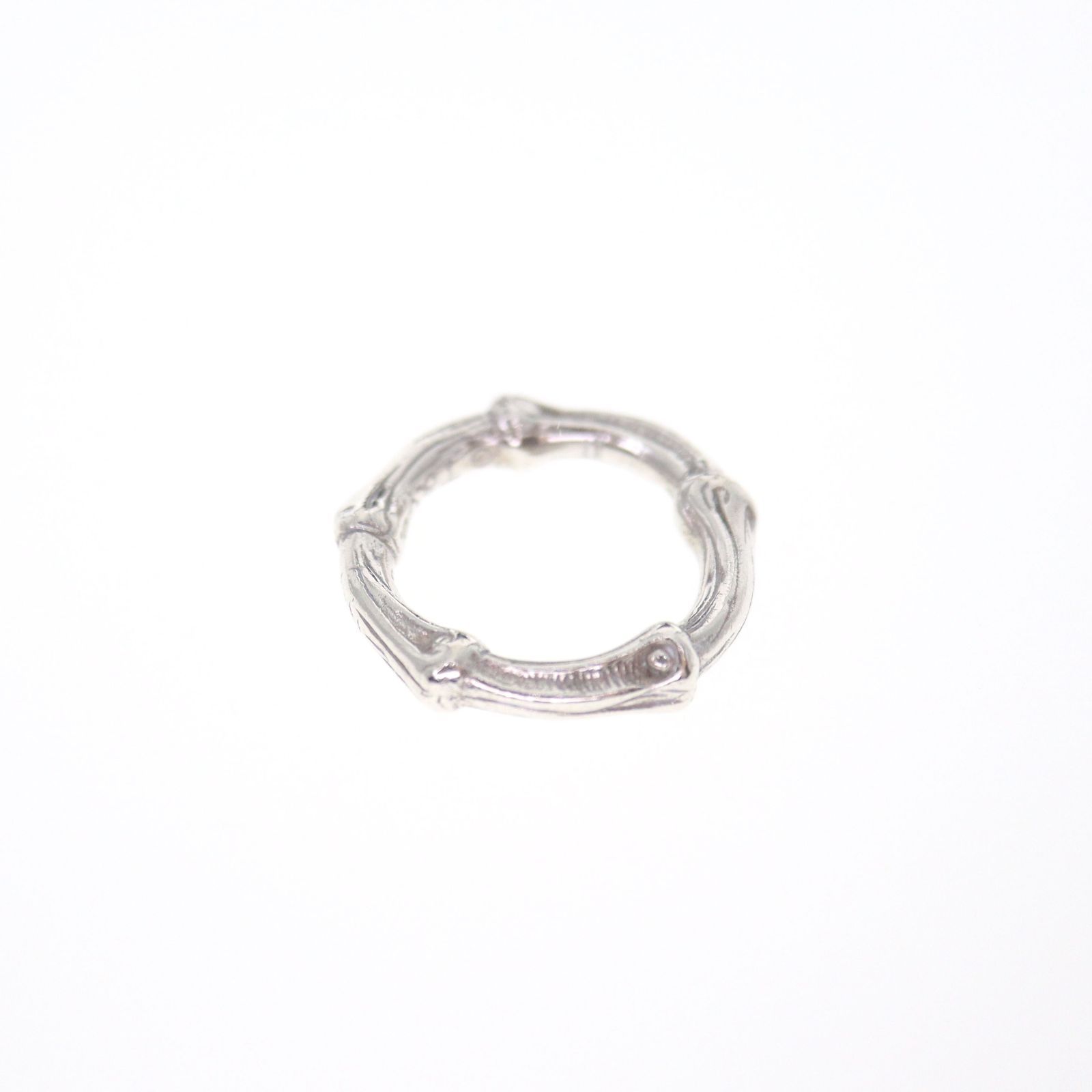 中古】TIFFANY＆Co. ティファニー バンブーリング SV925 シルバー 約8 