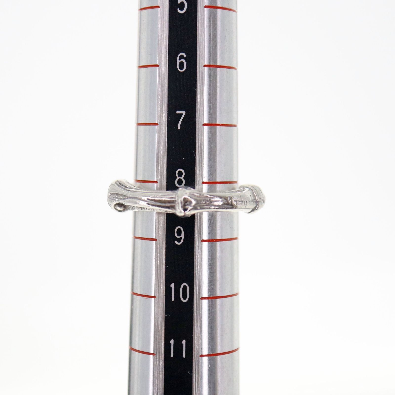中古】TIFFANY＆Co. ティファニー バンブーリング SV925 シルバー 約8 