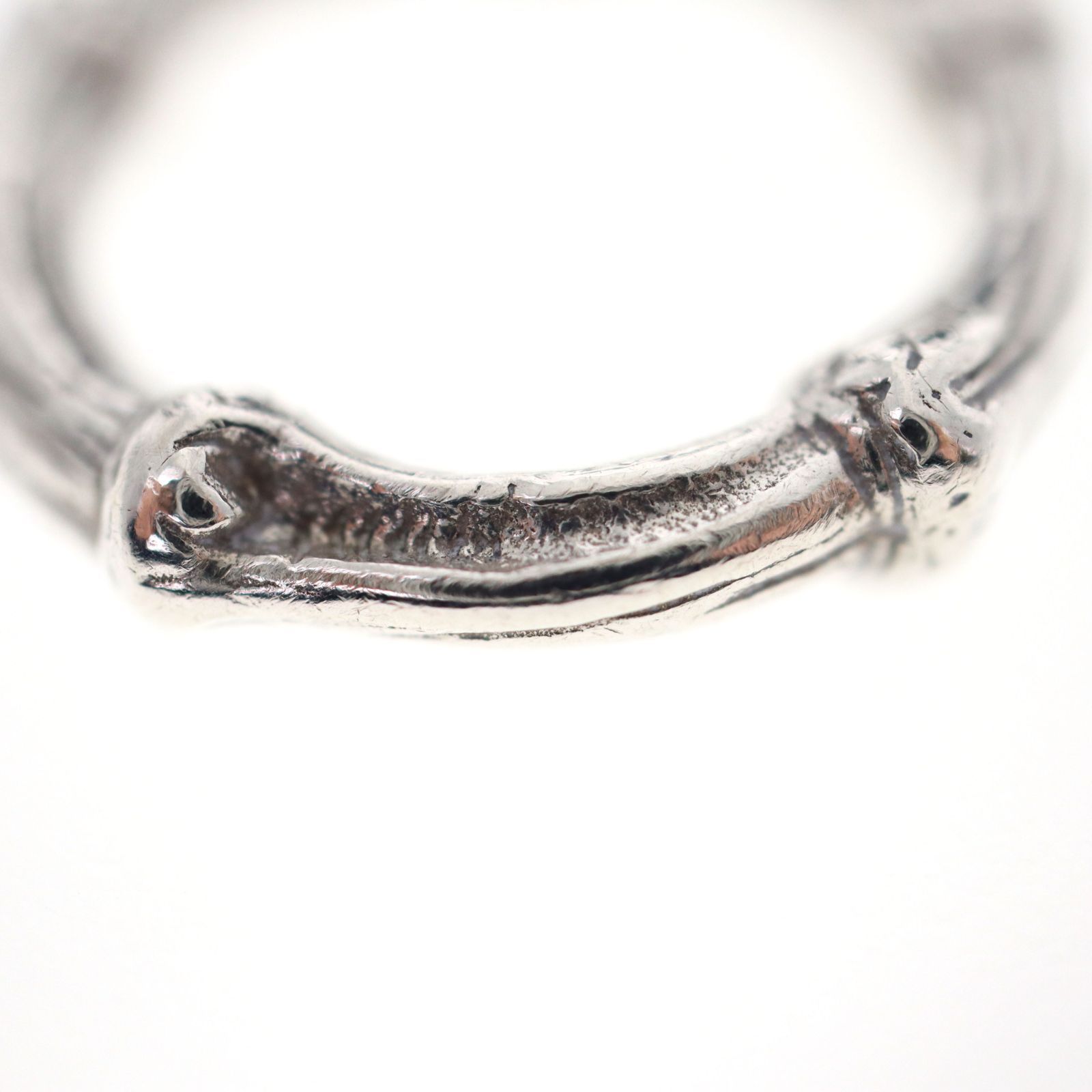 中古】TIFFANY＆Co. ティファニー バンブーリング SV925 シルバー 約8 