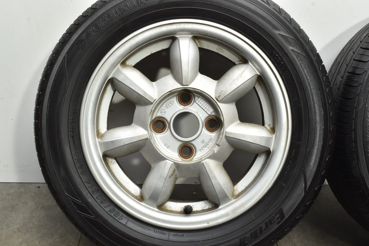 当時物】マツダ ユーノス ロードスター 純正 14in 5.5J +45 PCD100 