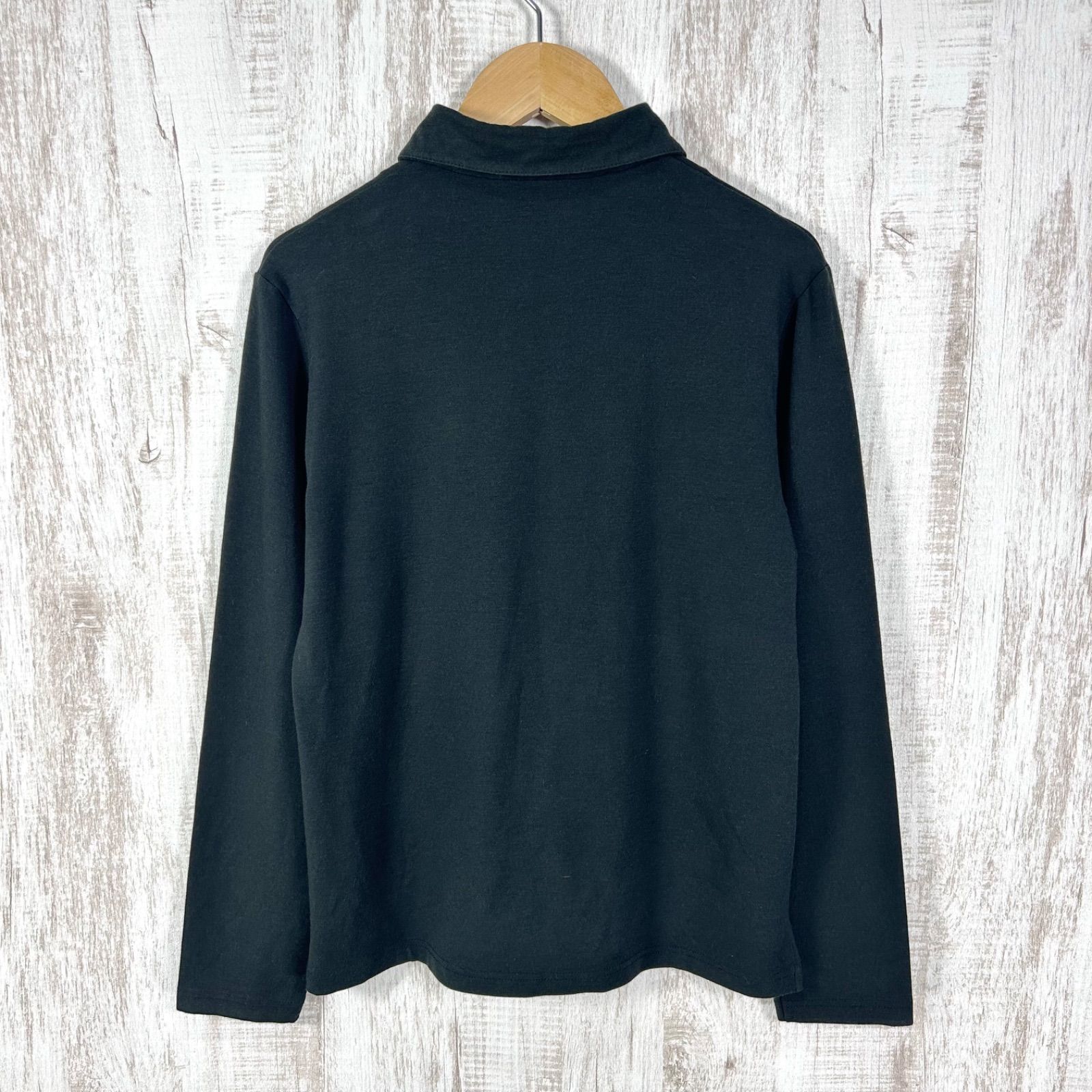 ♪♪BURBERRY GOLF バーバリーゴルフ 未使用 タグ付き レディース 襟付きカットソー SIZE 3 ブラック 中古・古着通販】BURBERRY GOLF (バーバリーゴルフ) ゴルフウェア