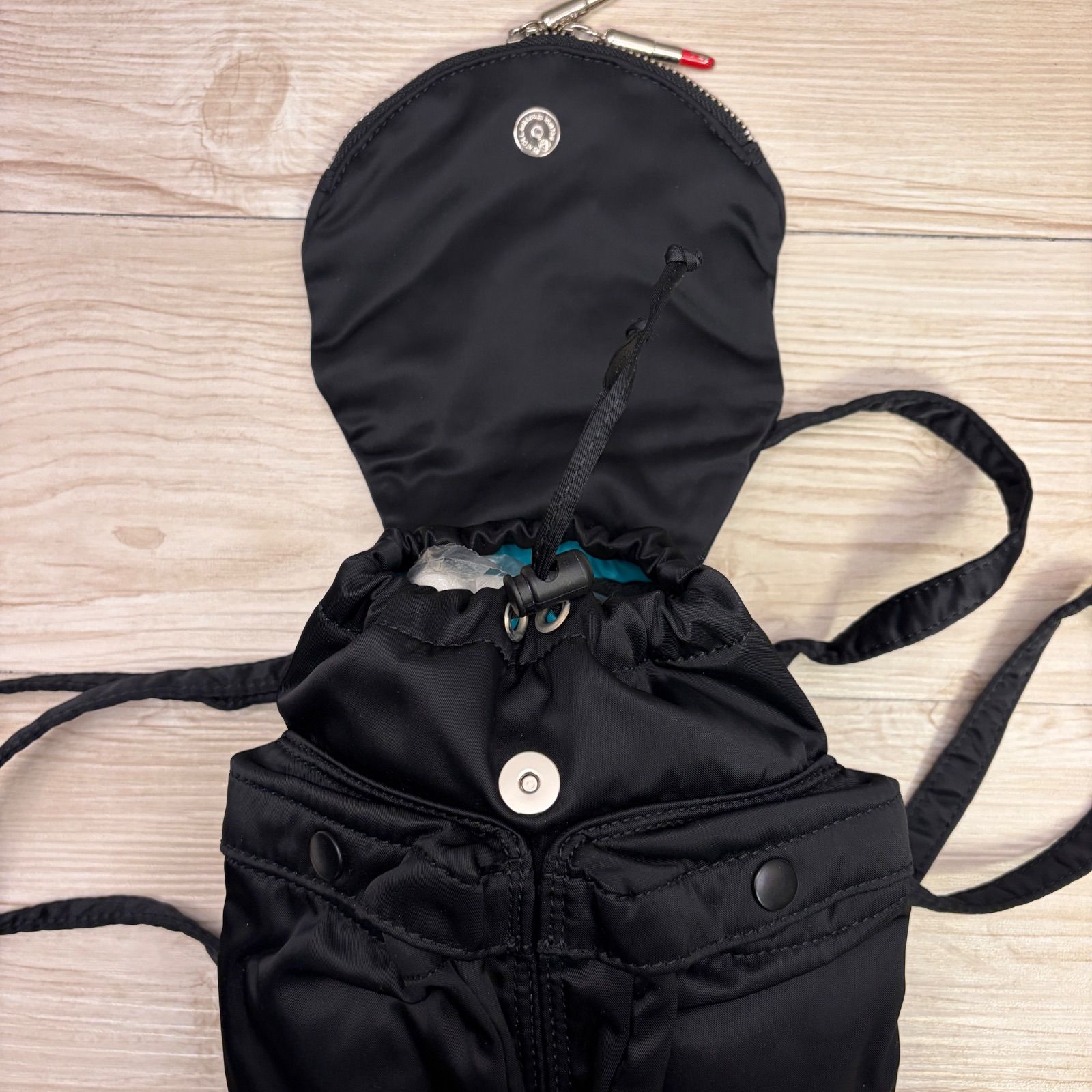 ポーターSLYコラボミニリュック　吉田カバン　PORTER SLY PORTER × SLY ポーター スライ コラボ ミニリュック ブラック ナイロン