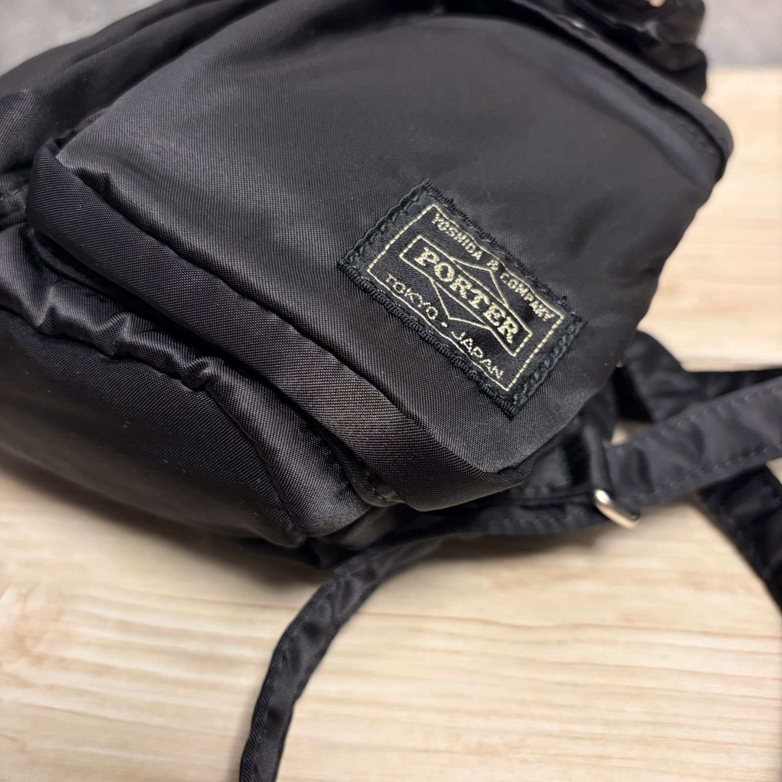 PORTER × SLY ポーター スライ コラボ ミニリュック ブラック ナイロン 