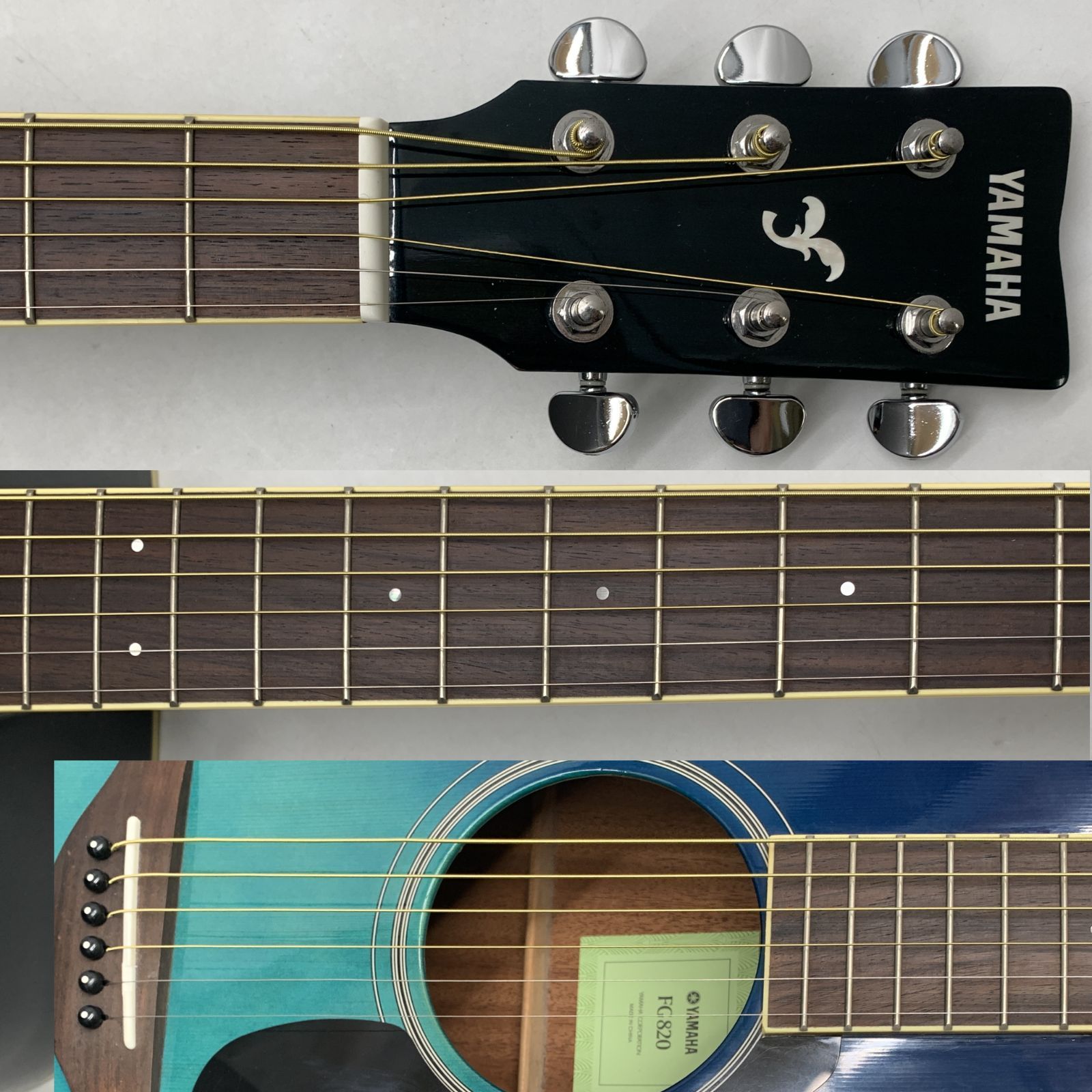 中古】【楽器】【アコギ】ヤマハ（YAMAHA） 『FG820』サンセットブルー