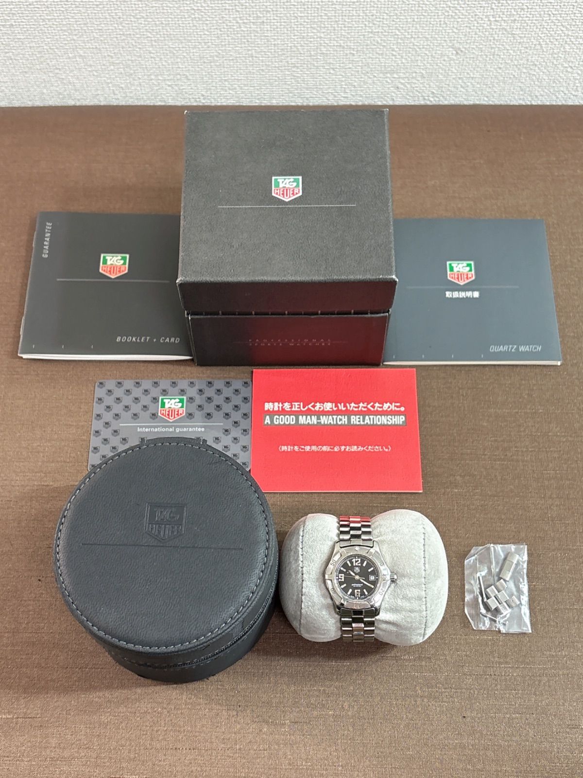 タグホイヤー エクスクルーシブ WN1310ブラック文字盤 - メルカリ