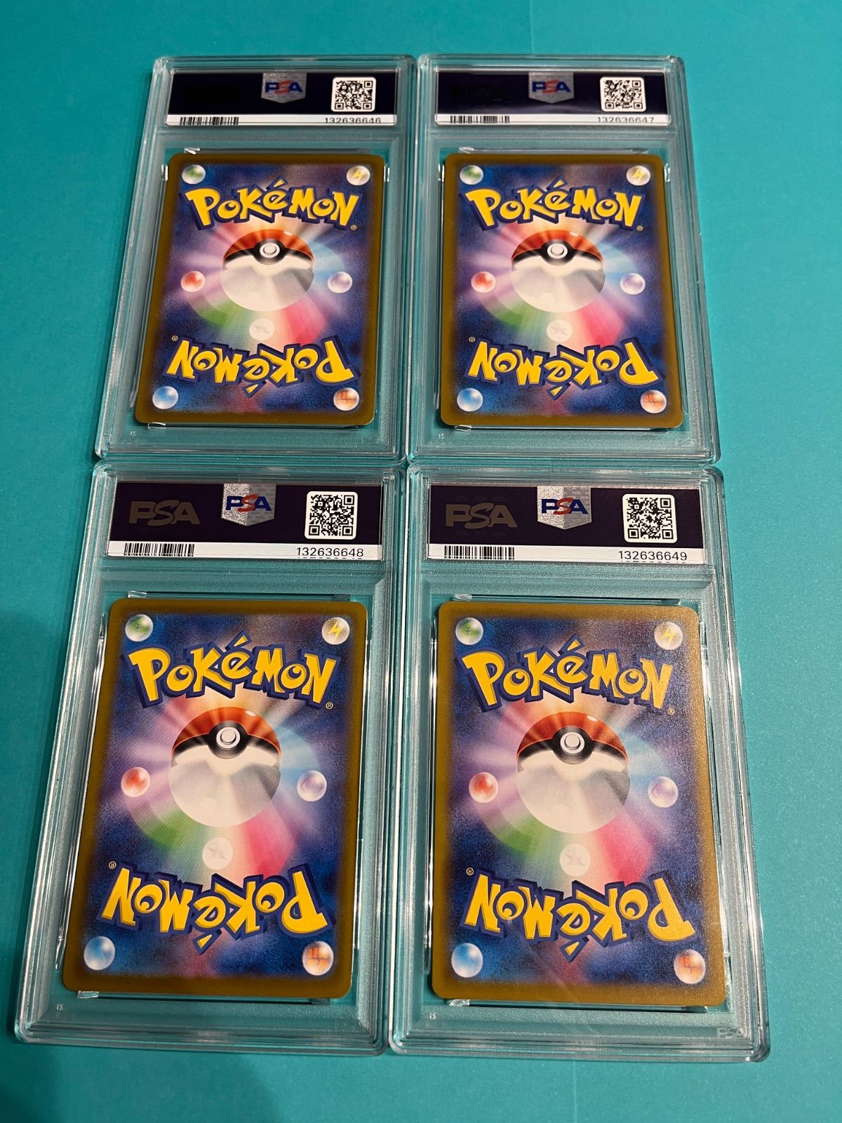 4連番PSA10 ピカチュウ マクドナルドプロモ 020/M-P ワンオーナー品