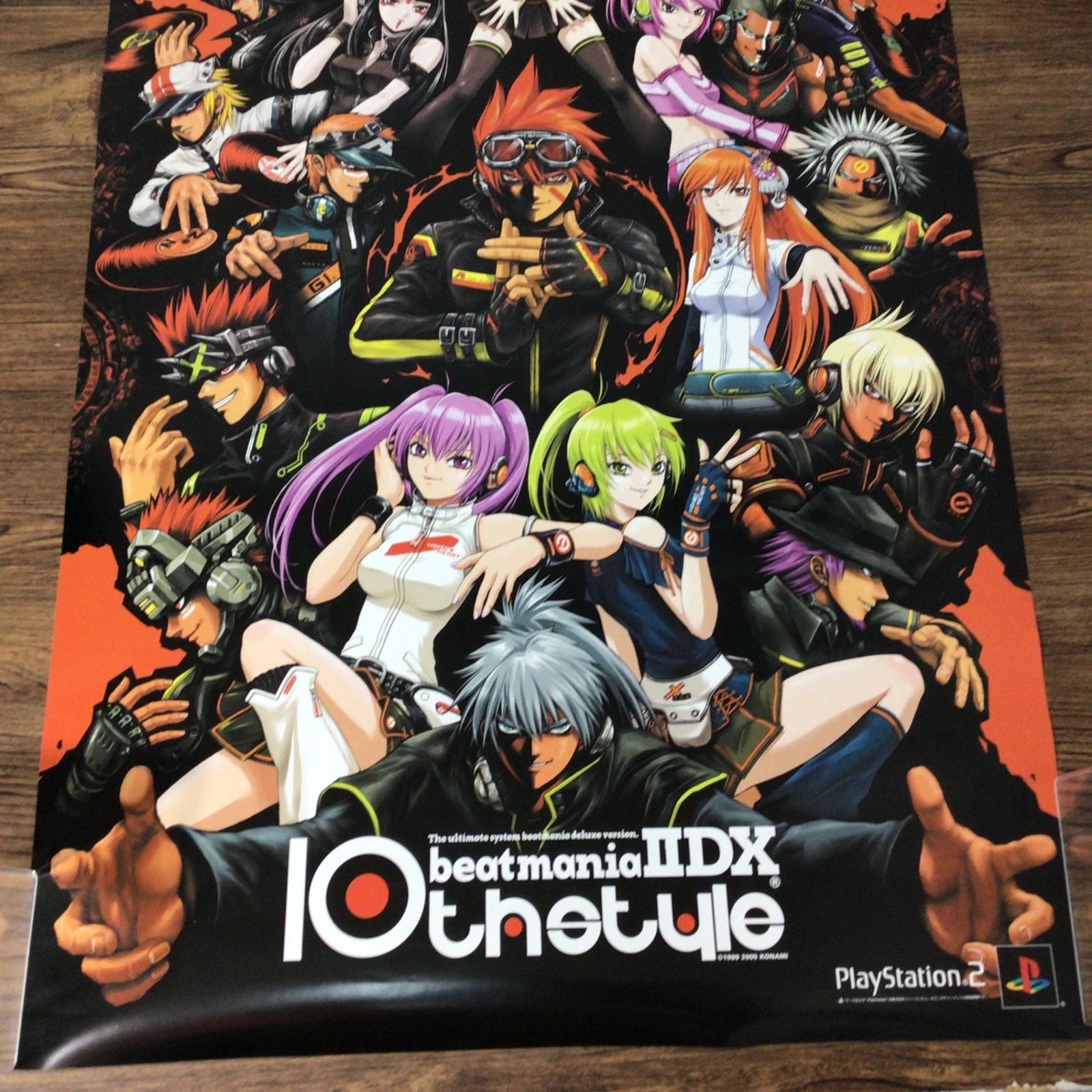 2148 ポスター PS2 ビートマニア2DX 10th 限定版／beatmania IIDX 10th