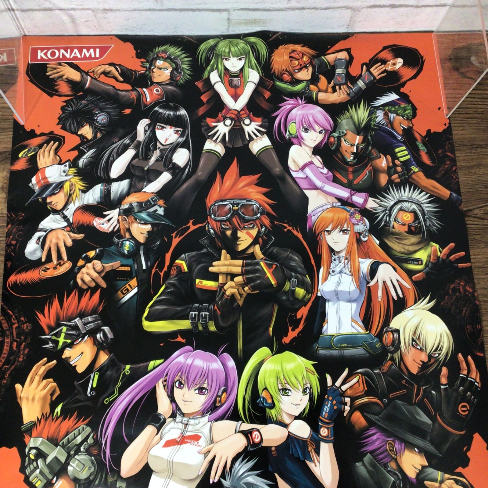 beatmania 　ビートマニア　ポスター B2サイズ　２種　【美品】 2148 ポスター PS2 ビートマニア2DX 10th 限定版／beatmania IIDX 10th
