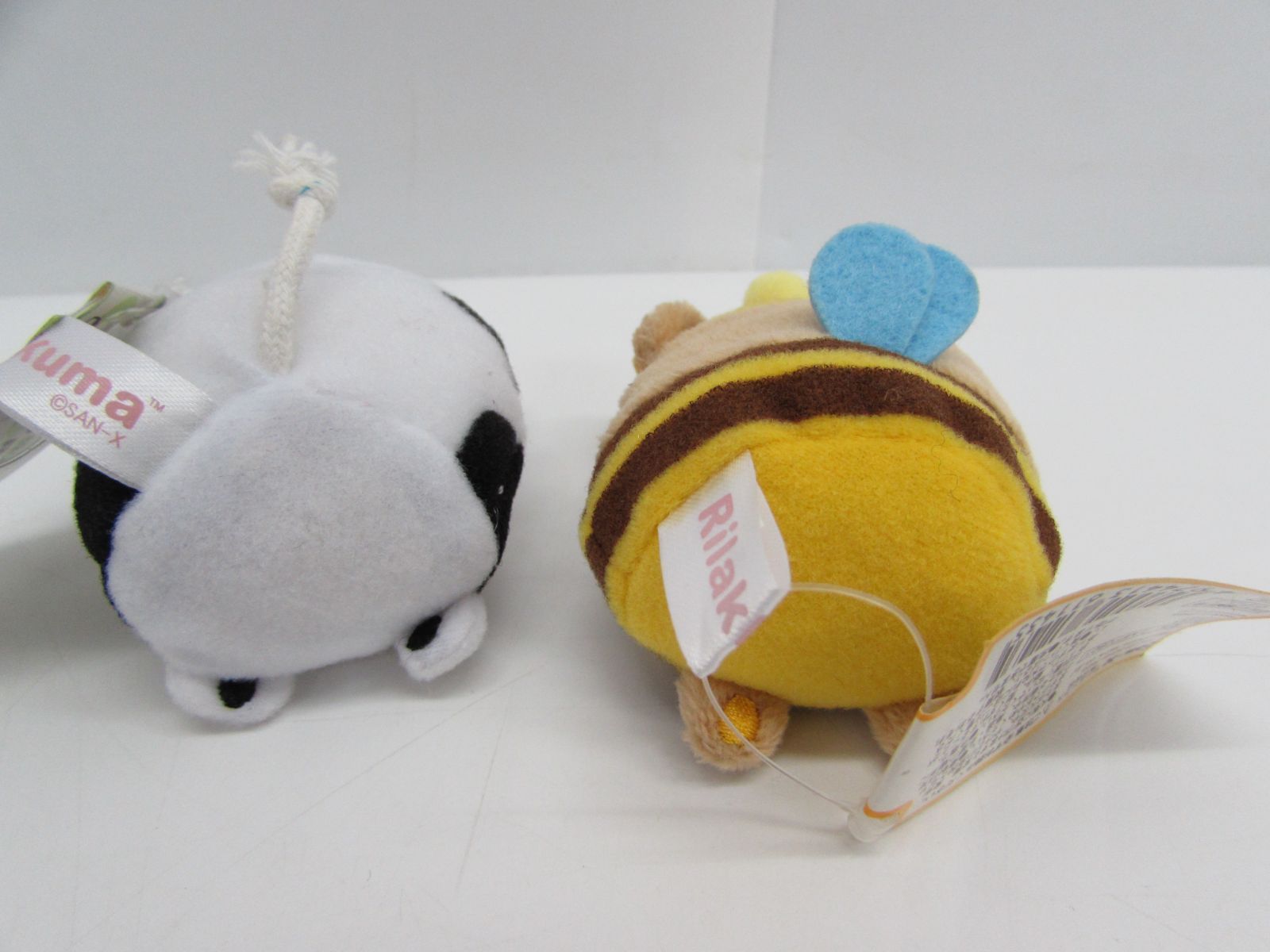 ほぼ未使用 サンエックス リラックマ てのりぬいぐるみ 牛 ウシ 蜂