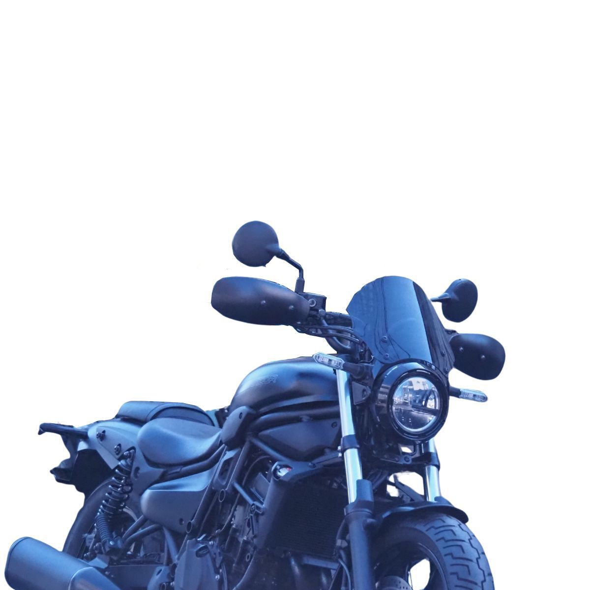 エリミネーター400 汎用ウインドスクリーン ウインドシールド