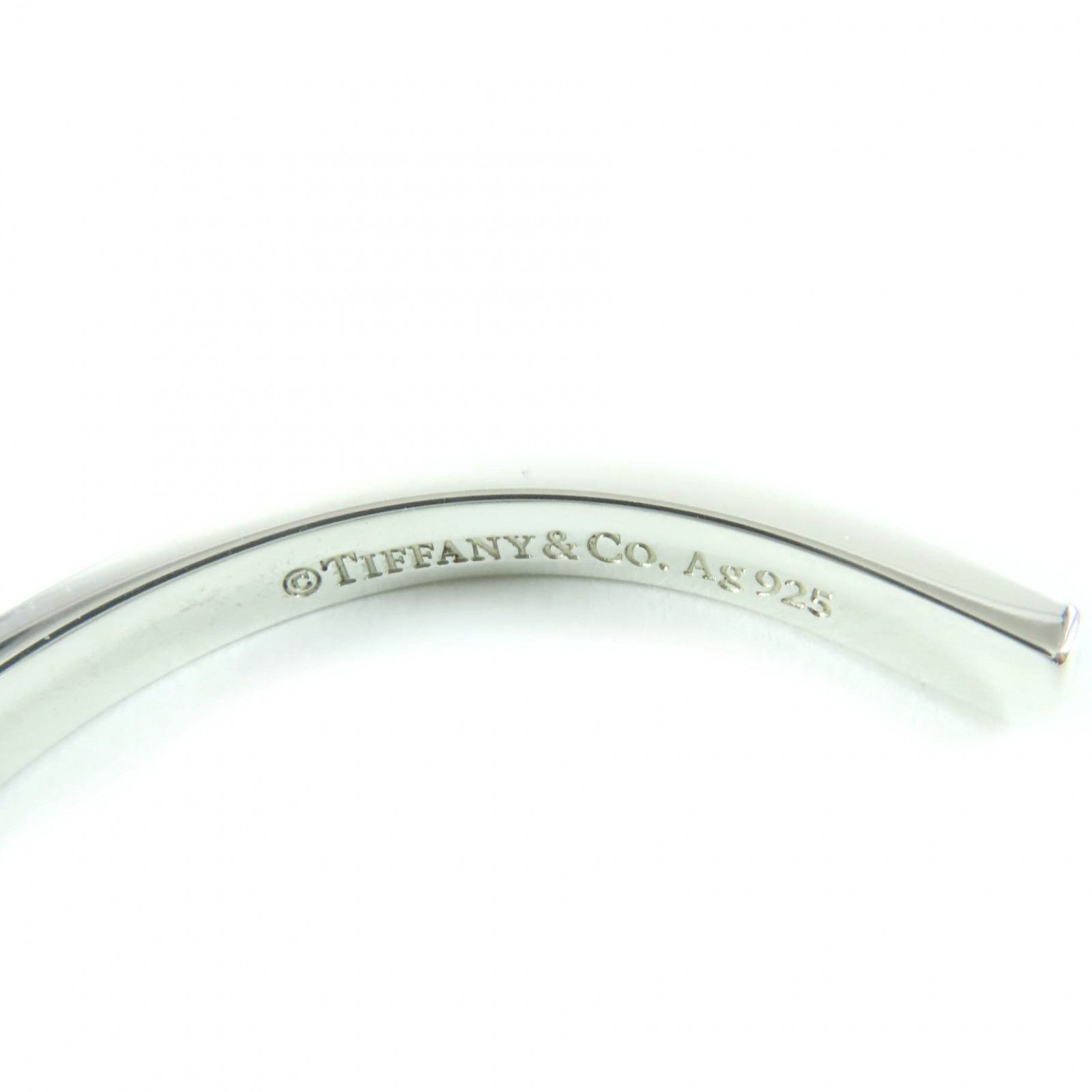 極美品☆TIFFANY&Co. ティファニー 1837 ナロー カフ AG925 バングル