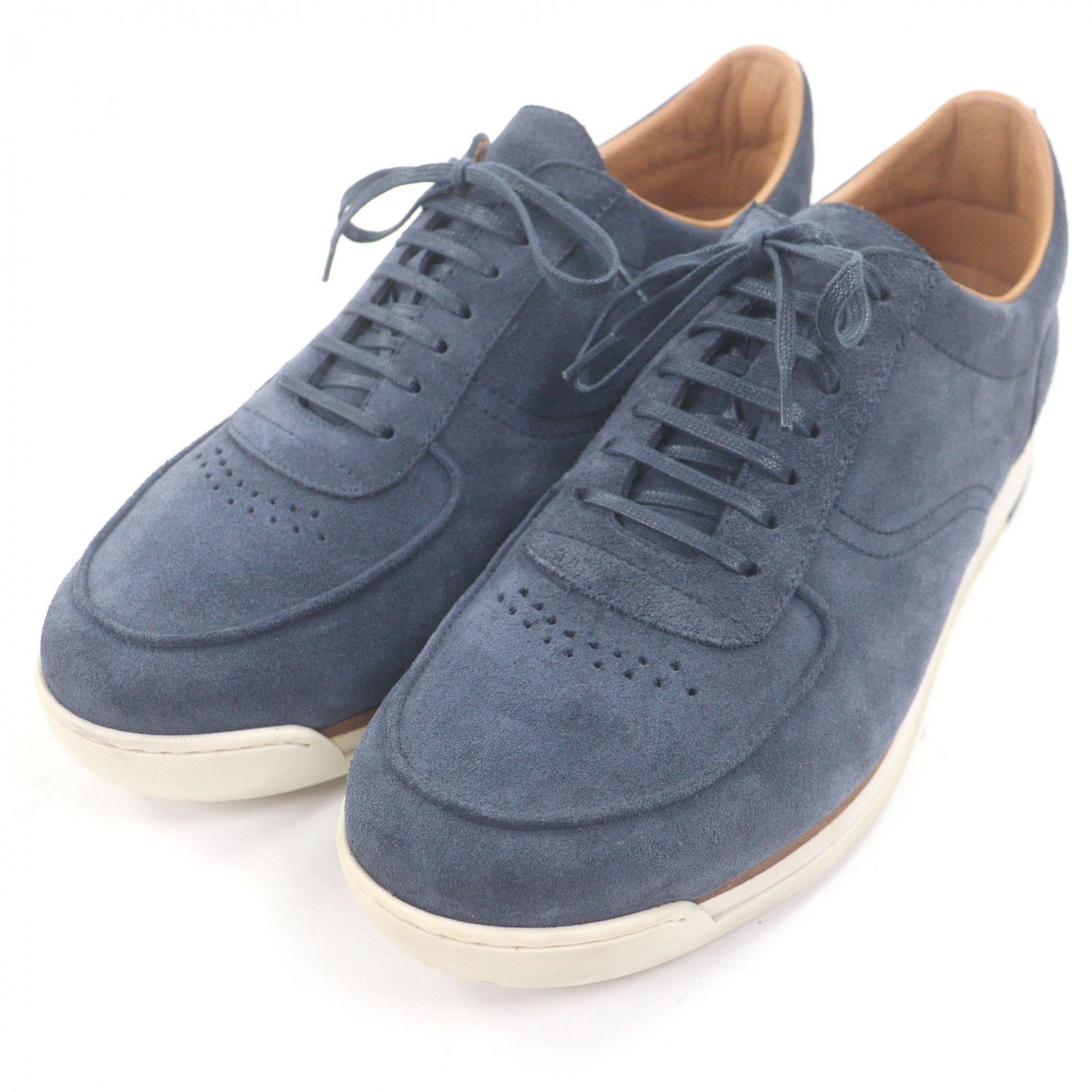美品□John Lobb ジョンロブ PORTH レースアップ スウェードレザー 